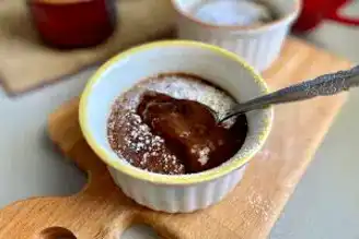 2 Kişilik Nefis Çikolatalı Sufle Tarifi