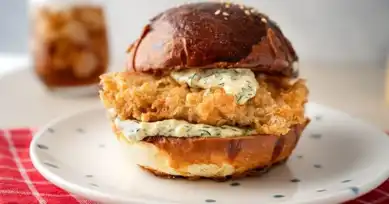 Çıtır Çıtır Levrek Burger Tarifi
