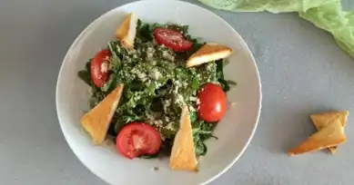 Nefis Ballı Balsamik Sirkeli Roka Salatası Tarifi