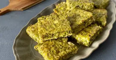 Fırında Brokoli Mücver Tarifi (Yağsız!)