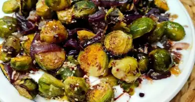 Fırında Brüksel Lahanası Salatası Tarifi