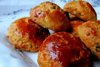 Tam Buğday Unlu Dereotlu Poğaça Tarifi