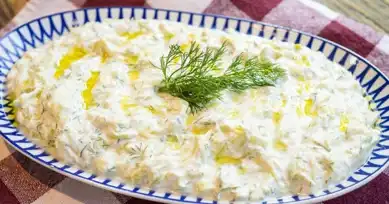 Nefis Dereotlu Kabak Tarator Tarifi