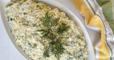 Nefis Dereotlu Yoğurtlu Patates Salatası Tarifi