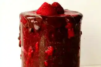Düşük Kalorili Frambuaz Soslu Chia Puding Tarifi