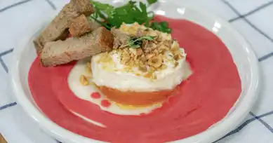 Frambuazlı Keçi Peynirli Bal Kabağı Tarifi