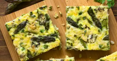 Fırında Kuşkonmazlı Omlet Tarifi