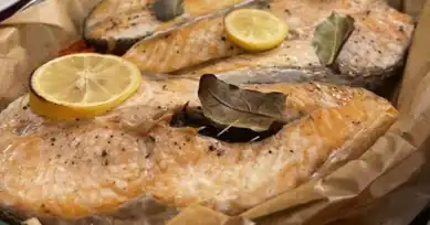 Fırında Sebzeli Somon Tarifi