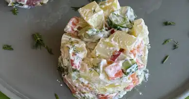 Haşlamasız Patates Salatası Tarifi