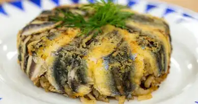 Fırında Hamsili Pilav Tarifi