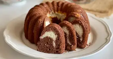 Nefis Hindistan Cevizli Kakaolu Kek Tarifi