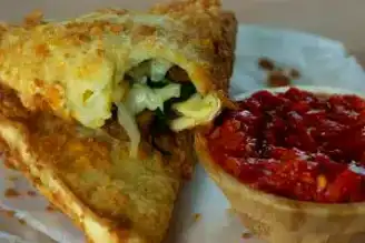 Nefis Ispanaklı Mantarlı Lazanya Böreği Tarifi
