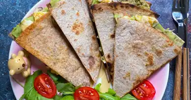 Çıtır Çıtır Kahvaltılık Quesadilla Tarifi