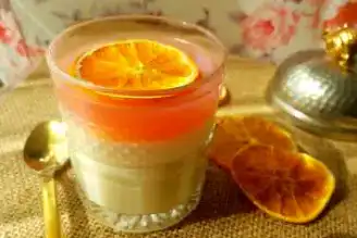 Efsanevi Kan Portakallı ve Limonlu Muhallebi Tarifi