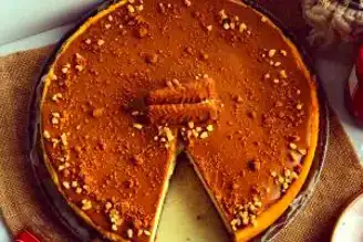 Nefis Karamelli Bisküvili Cheesecake Tarifi