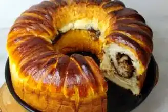 Kek Kalıbında Çikolatalı Poğaça Tarifi