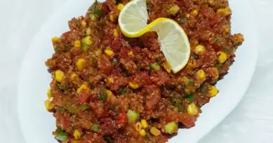 Glutensiz Kinoalı Kısır Tarifi