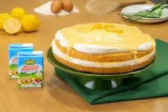 Nefis Kremalı Limonlu Pasta Tarifi