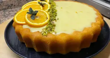 Nefis Portakallı Kremalı Kek Tarifi