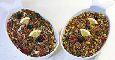Tavuklu Arpa Şehriye Salatası Tarifi