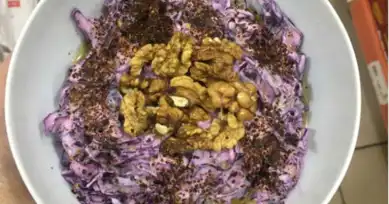 Nefis Kırmızı Lahana Salatası Tarifi