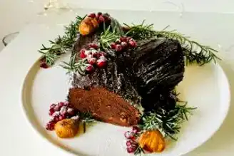 Nefis Kestaneli Kütük Pasta Tarifi