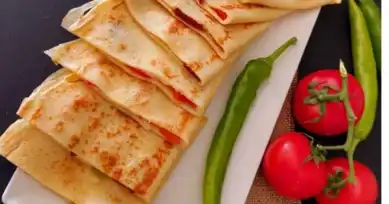 Kolay ve Lezzetli İçli Krep Tarifi