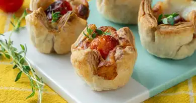 Lightfry'da Nefis Tuzlu Mini Milföy Tartlar