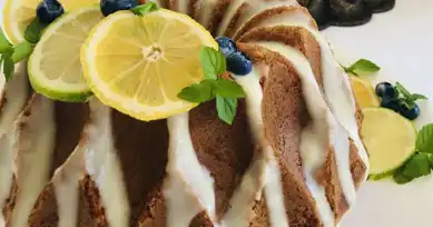 Nefis Limon Soslu Kek Tarifi