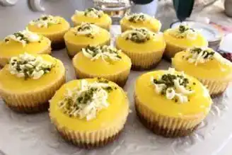 Mini Limon Soslu Cheesecake Tarifi