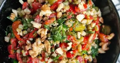 Nefis Maş Fasulyeli Salata Tarifi