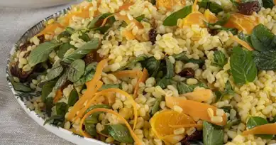 Nefis Mandalinalı Bulgur Salatası Tarifi