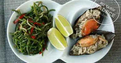 Lezzetli Midye Dolma ve Börülce Salatası Tarifi