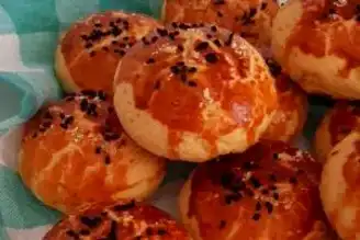 Nefis Mısır Unlu Tereyağlı Poğaça Tarifi