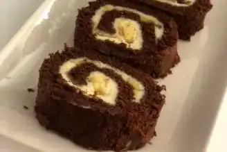 Nefis Muzlu Kakaolu Rulo Pasta Tarifi