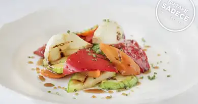 Lezzetli Nar Ekşili Izgara Sebzeler