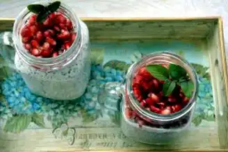 Lezzetli Narlı Chia Pudingi Tarifi