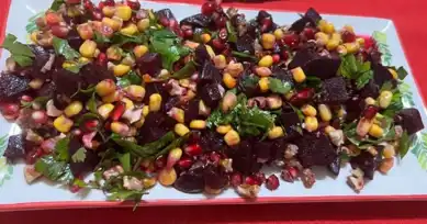 Nefis Narlı Pancar Salatası Tarifi