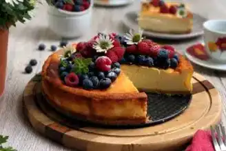 Nefis Orman Meyveli Cheesecake Tarifi