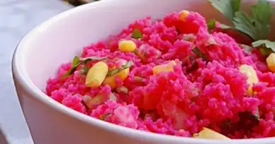 Pembe Pancarlı Lezzetli Kısır Tarifi