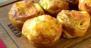 Peynirli Maydanozlu Popover Tarifi