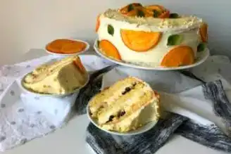 Nefis Portakal Aromalı Pasta Tarifi
