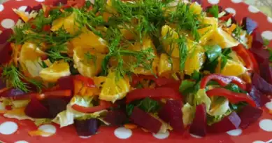 Sağlıklı ve Lezzetli: Portakallı Pancar Salatası Tarifi