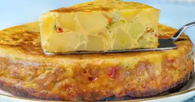 Bol Sebzeli Lezzetli Tortilla Tarifi
