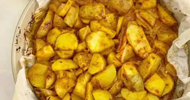 Nefis Soğanlı Sütlü Patates Tarifi