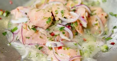 Lezzetli Somon Ceviche Tarifi
