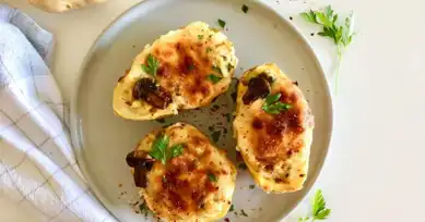Sote Mantarlı Fırın Patates Tarifi