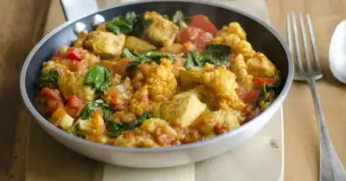 Soya Soslu Tavuklu Karnabahar Tarifi