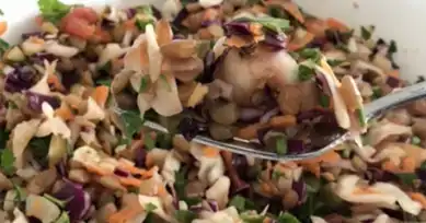 Nefis Yeşil Mercimek Salatası Tarifi