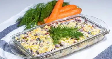 Nefis Yoğurtlu Barbunya Salatası Tarifi